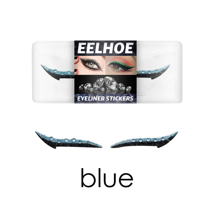 Diamond Eyeliner Sticker Waterproof Eyeliner Super Stage Party Nightclub