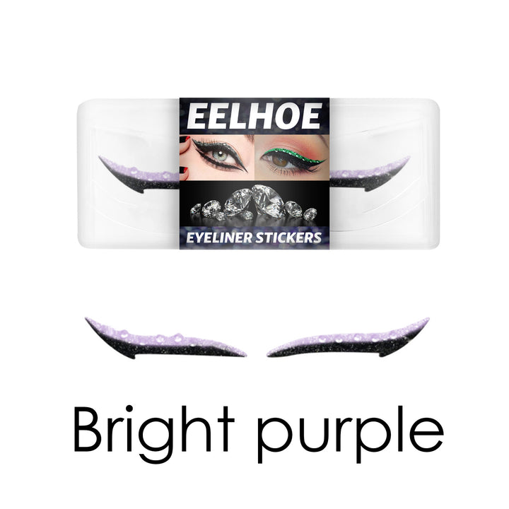 Diamond Eyeliner Sticker Waterproof Eyeliner Super Stage Party Nightclub