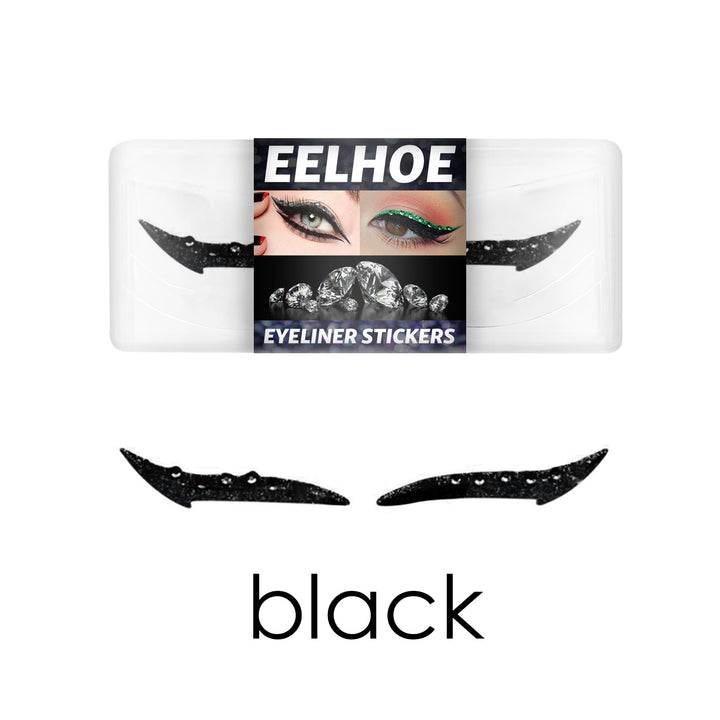 Diamond Eyeliner Sticker Waterproof Eyeliner Super Stage Party Nightclub