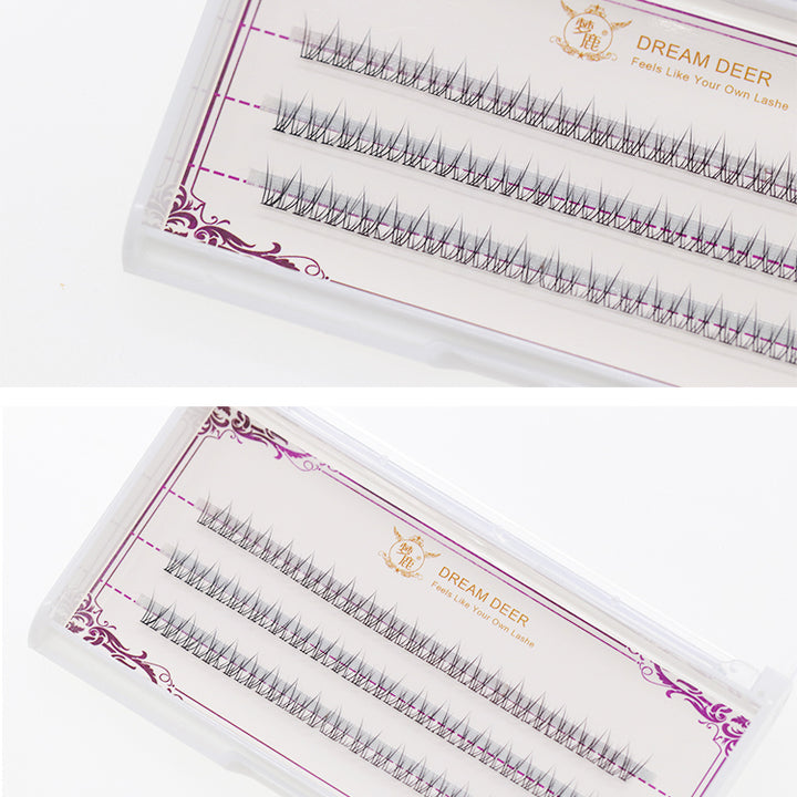 Fishtail Fake Eyelashes Super Natural Hair